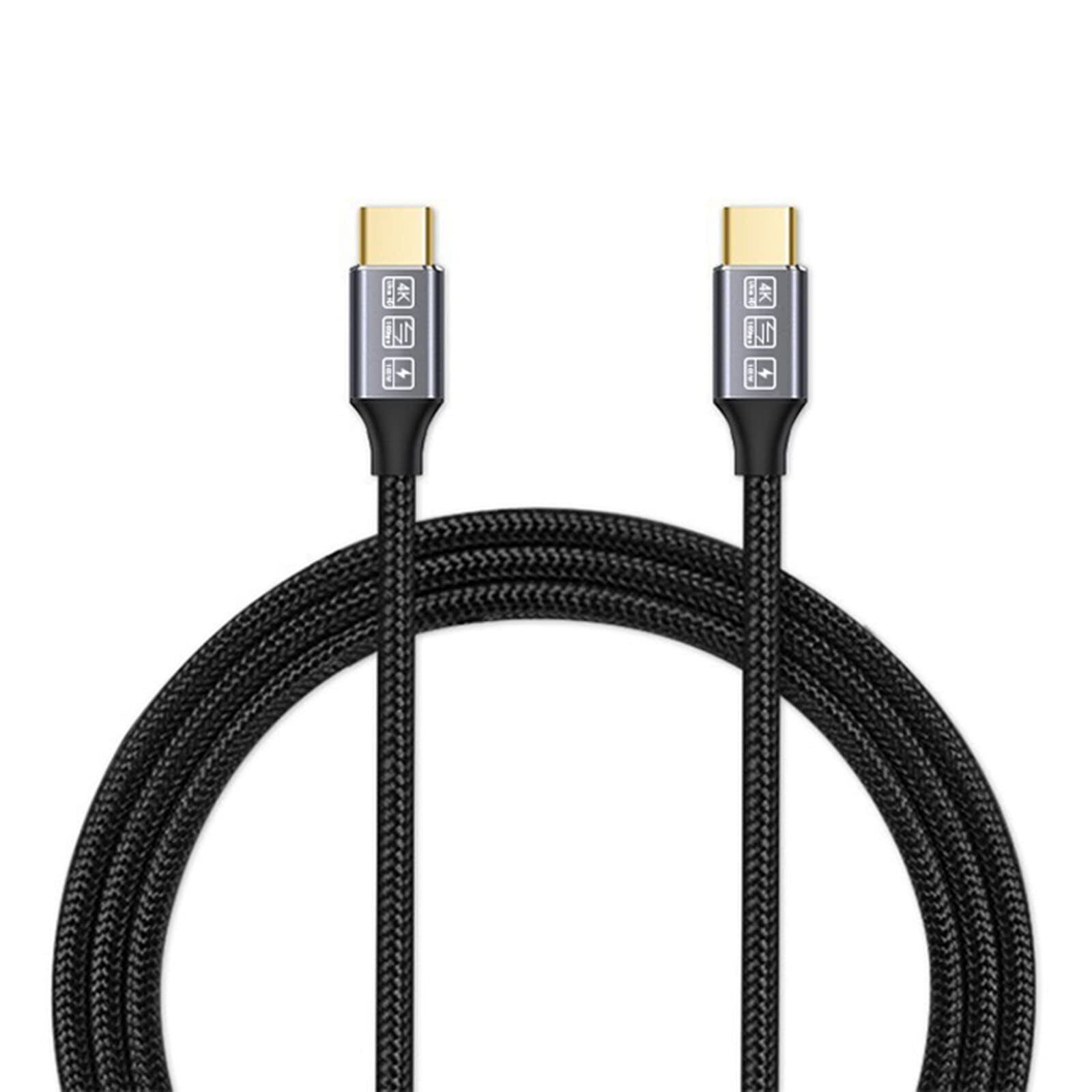 CAKOBLE USB-C to USB-C 3.1 Gen2 Cable 10Gbps Data Transfer 100W 20V/5A 3.3ft ...
