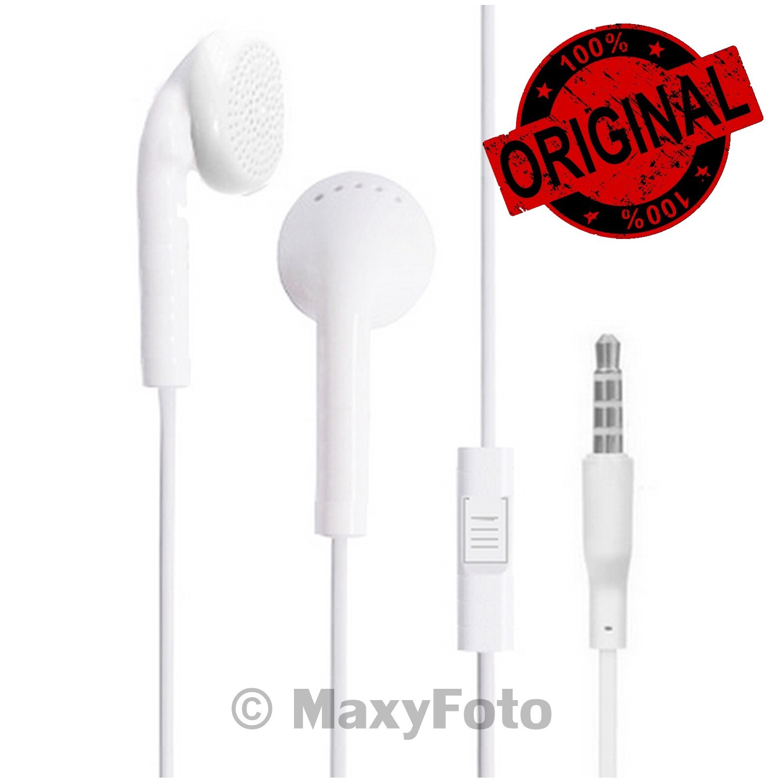 HUAWEI AURICOLARE STEREO ORIGINALE CUFFIE GA 0300 JACK 3,5mm WHITE BULK 78E4F5A