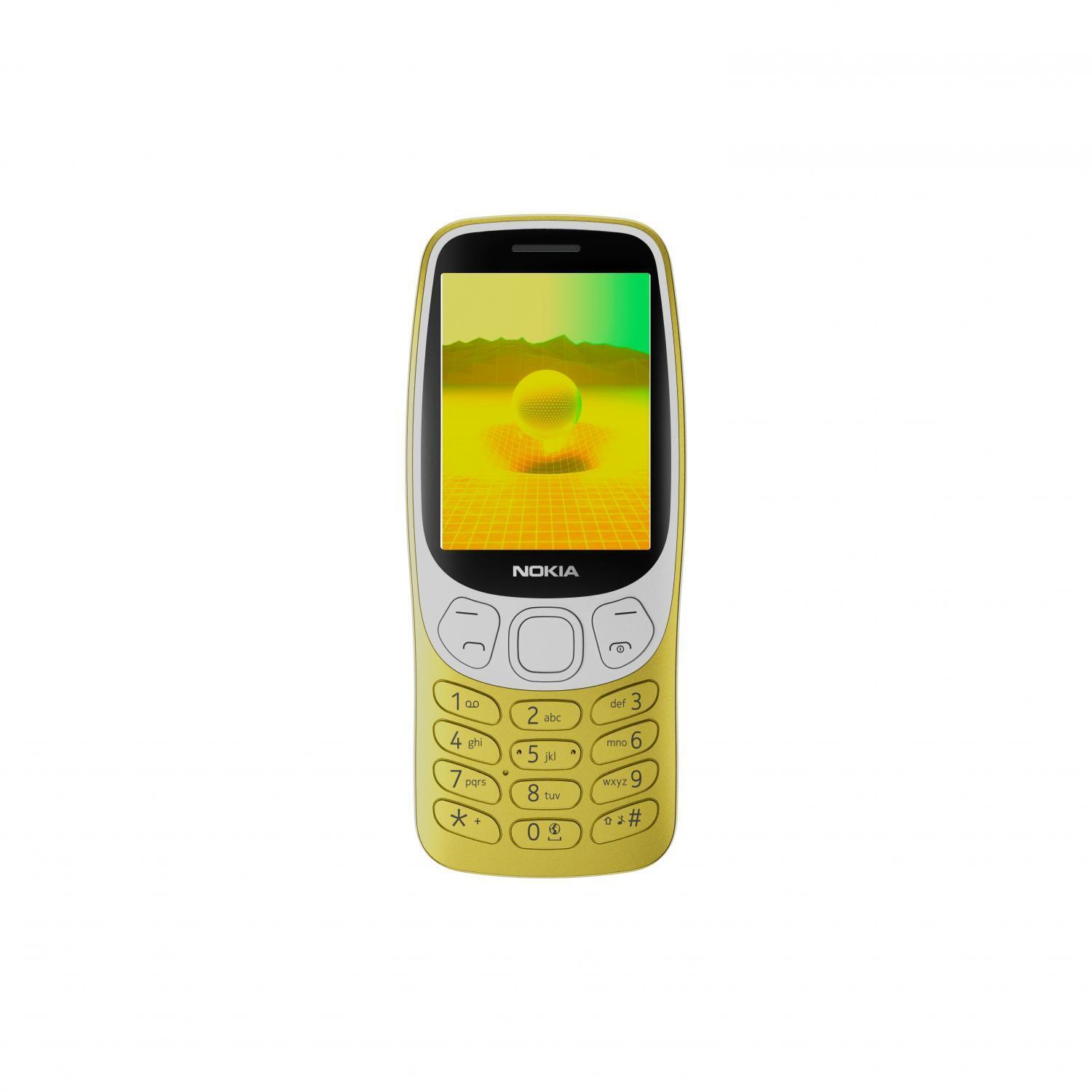 Nokia HMD 3210 (2024) 6 Telefono Cellulare 2.4" Risoluzione 2 MP colore Oro
