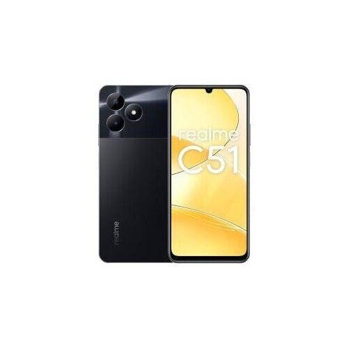 Realme C51 4+128GB 6.74" Black OPT