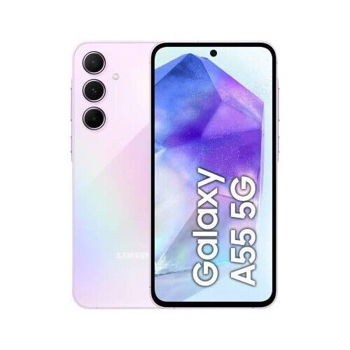 Samsung SM-A556B A55 8+256GB 6.6" 5G Lavender ITA
