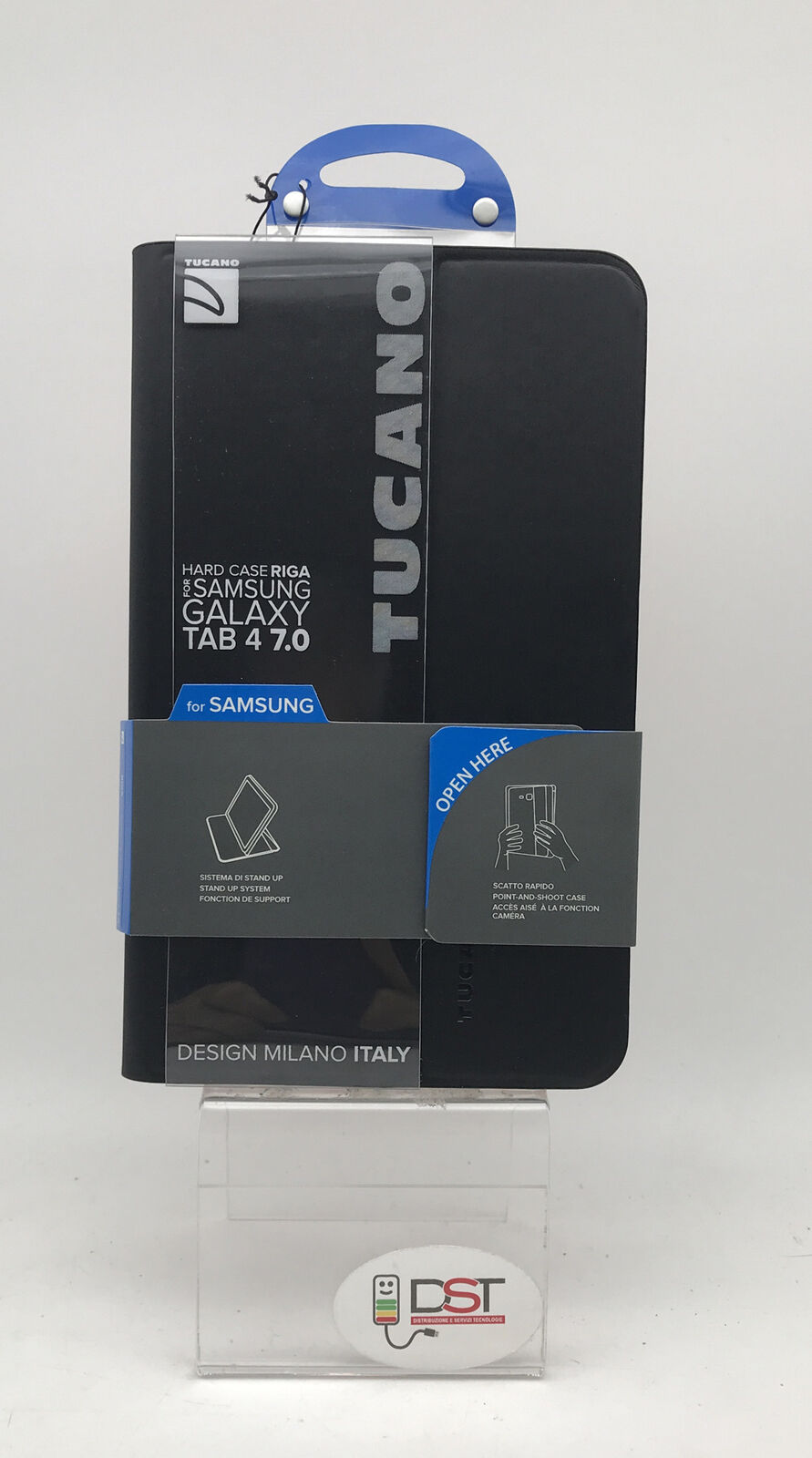 Cover case TUCANO a LIBRETTO per SAMSUNG GALAXY TAB 4 7.0  rigida Nera