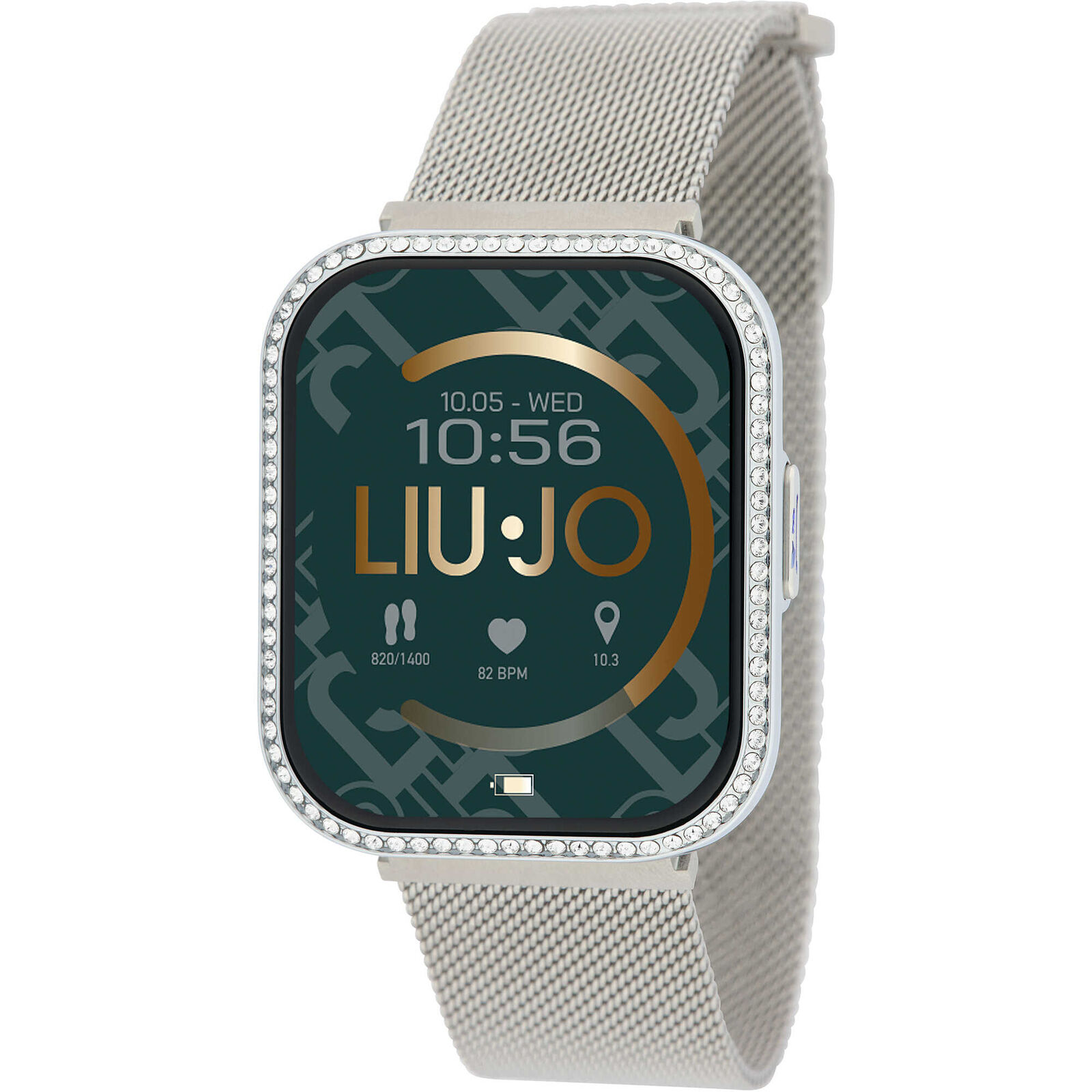 Smartwatch LIU JO LUXURY VOICE SLIM LUXURY SWLJ097 Bracciale Acciaio Mesh