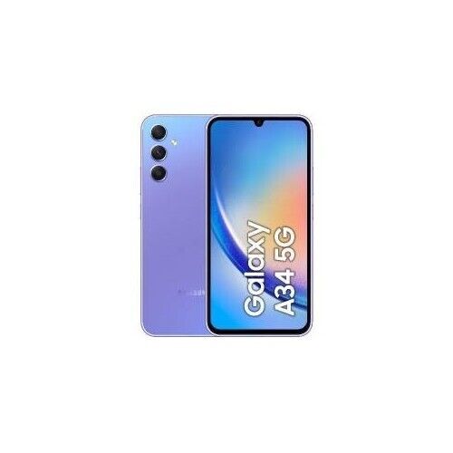 Samsung SM-A346 Galaxy A34 8+256GB 6.6" 5G Lavender ITA