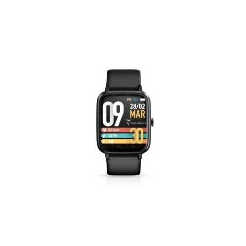 Techmade Smartwatch Move Allum. GPS 1.3" Black