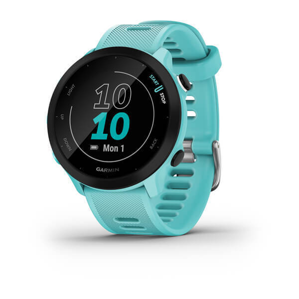 Garmin Forerunner 55 Acqua marina Smartwatch 42mm cod. 010-02562-12 GPS 5 ATM