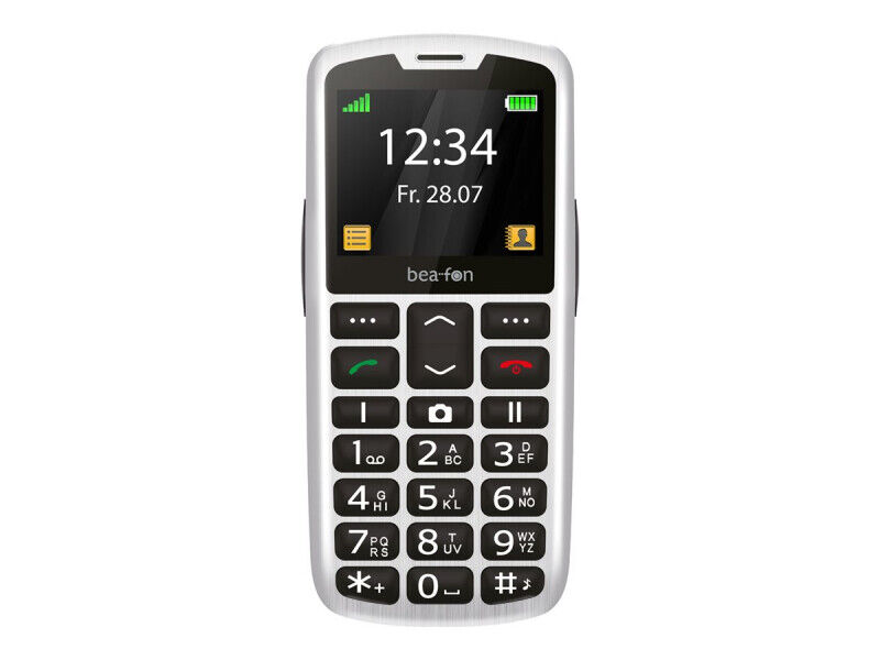 Beafon Silver Line SL260 Feature Phone Argento/Nero SL260EU001SB
