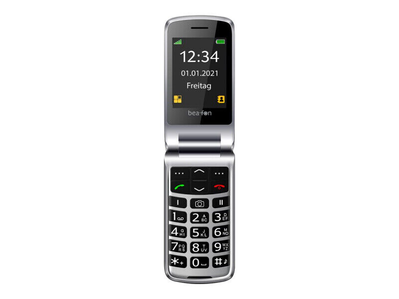 Beafon SL645 Plus Silver Line Feature Phone Nero/Argento SL645plusEU001B