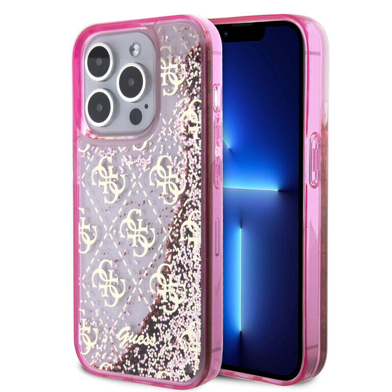 Custodia posteriore per iPhone 15 Pro - rosa