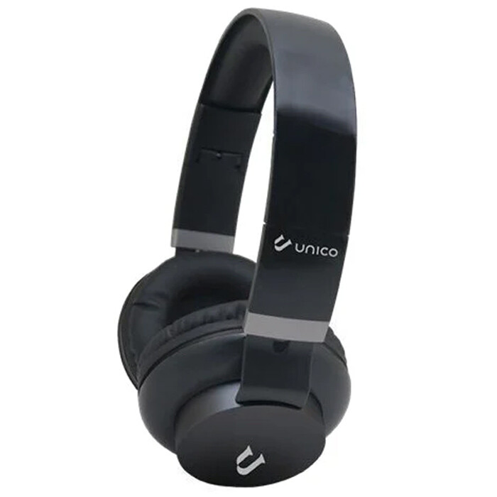 Cuffie Sovraurali con microfono Nero Bass Sound cablate jack 3.5mm cavo 1,2m