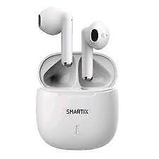 AURICOLARE ATLANTIS SMARTIX TWS SM60-FI9-W BT v5.3 custodia con funzione di rica