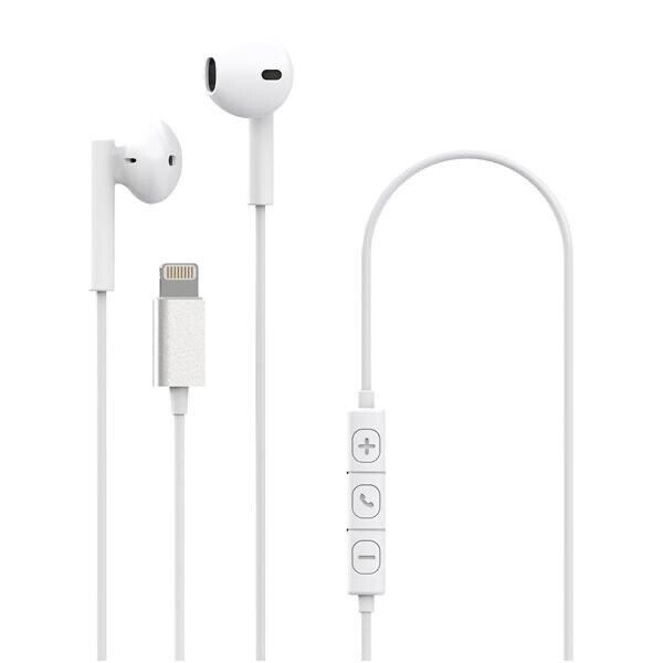 Cuffie Auricolari iPhone Apple Earphones Lightning White