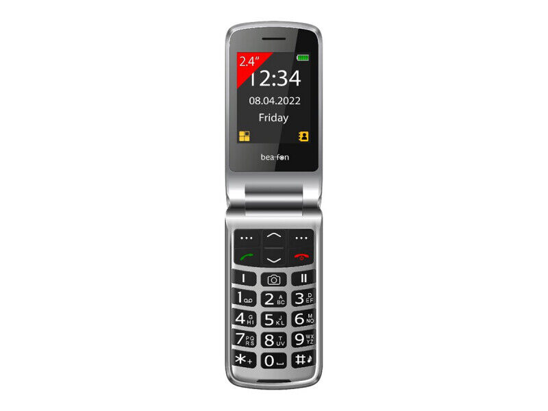 Beafon Silver Line SL605 Feature Phone Nero/Argento SL605EU001B