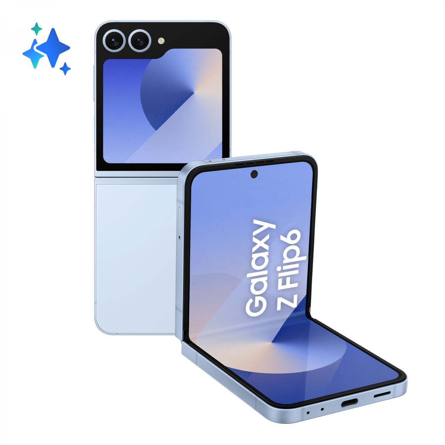 Samsung Galaxy Z Flip6 512GB RAM 12GB Display 3,4" /6,7" Blu SM-F741BLBHE