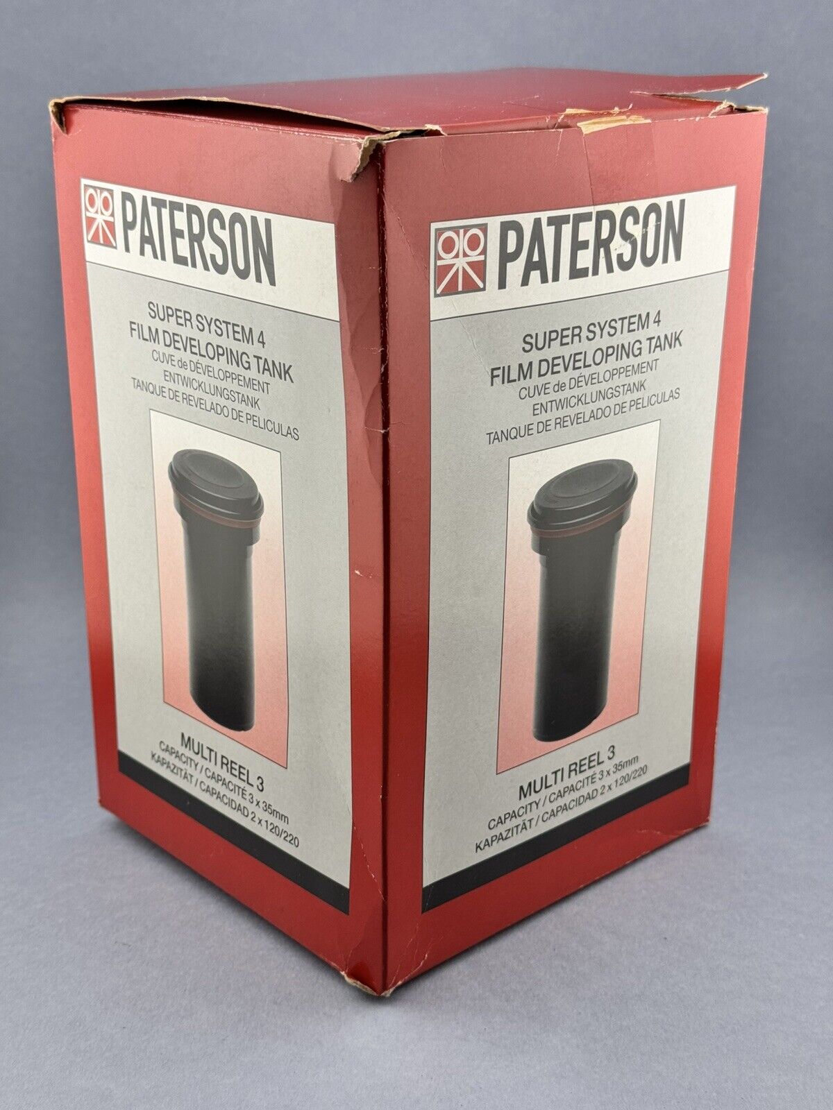 Paterson Super System 4 Tank Sviluppo pellicola Chimica
