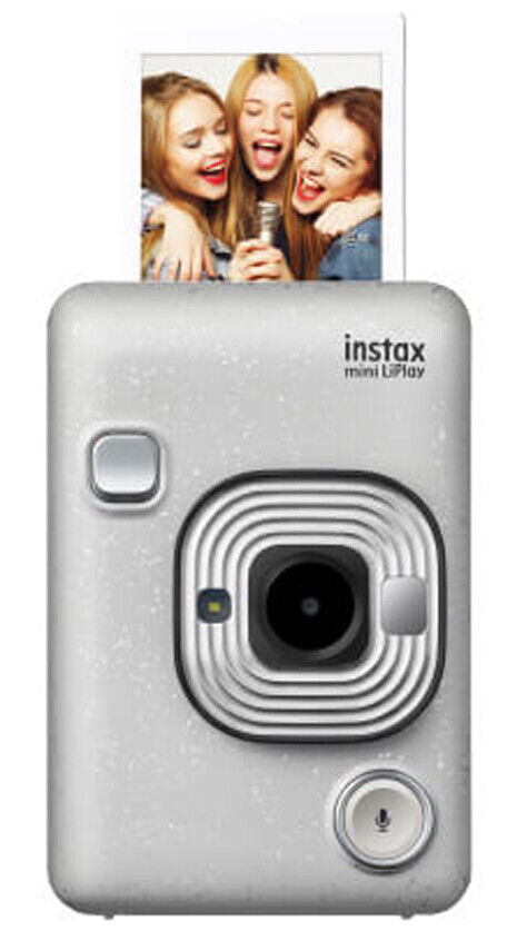 Fuji Instax Mini Liplay Hybrid Stone White