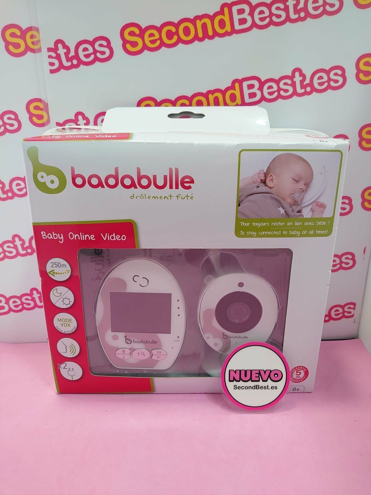 Badabulle Baby Online video baby vigile 250 m bianco