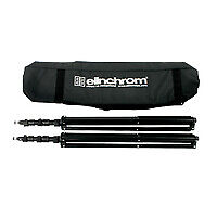 Elinchrom 30162 Black 2.35 m Tripod set 2 (2x 88 – 235 cm with bag) f E30162