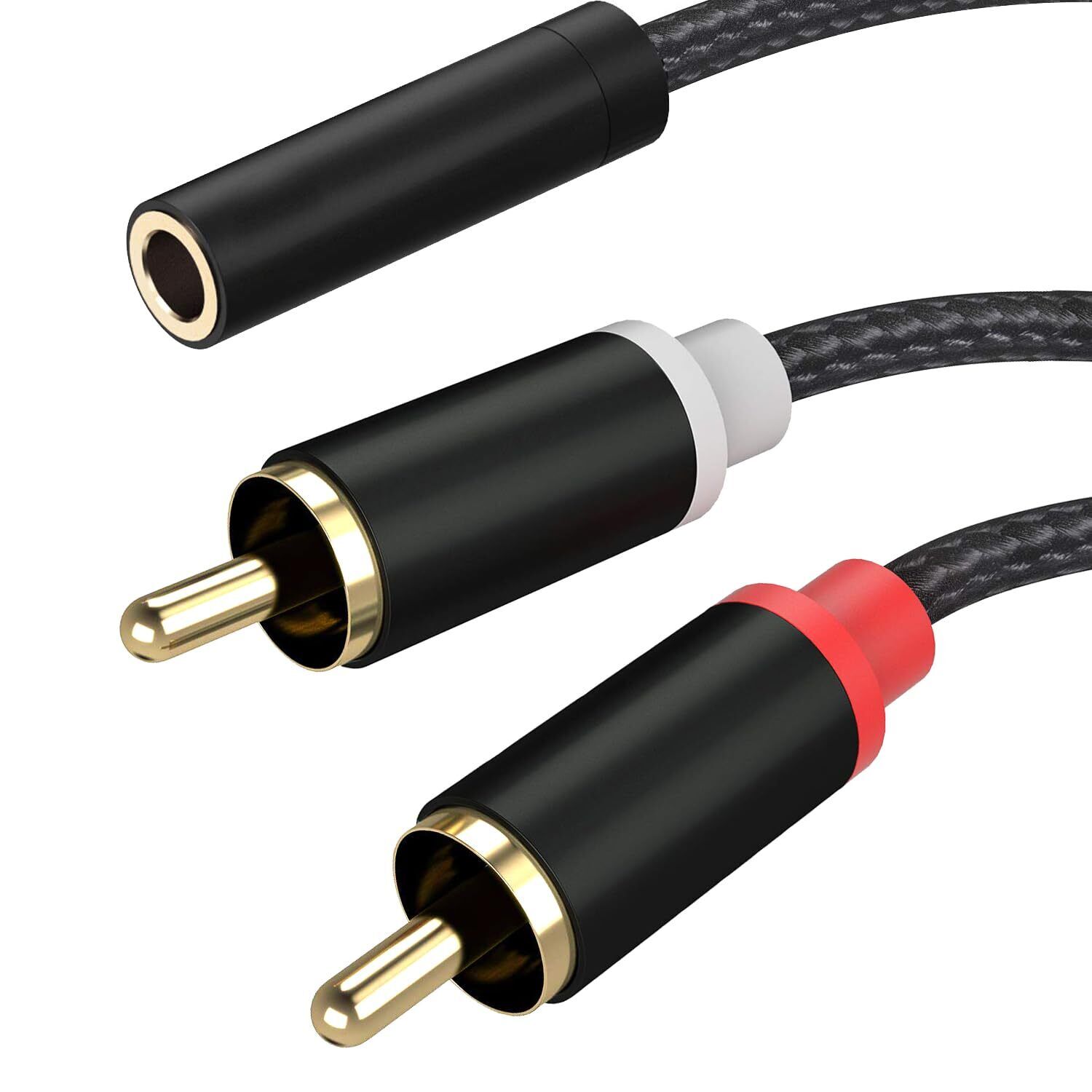 Froggen Cavo Audio RCA Jack Adattatore Jack RCA da 3.5 mm femmina a RCA masch...