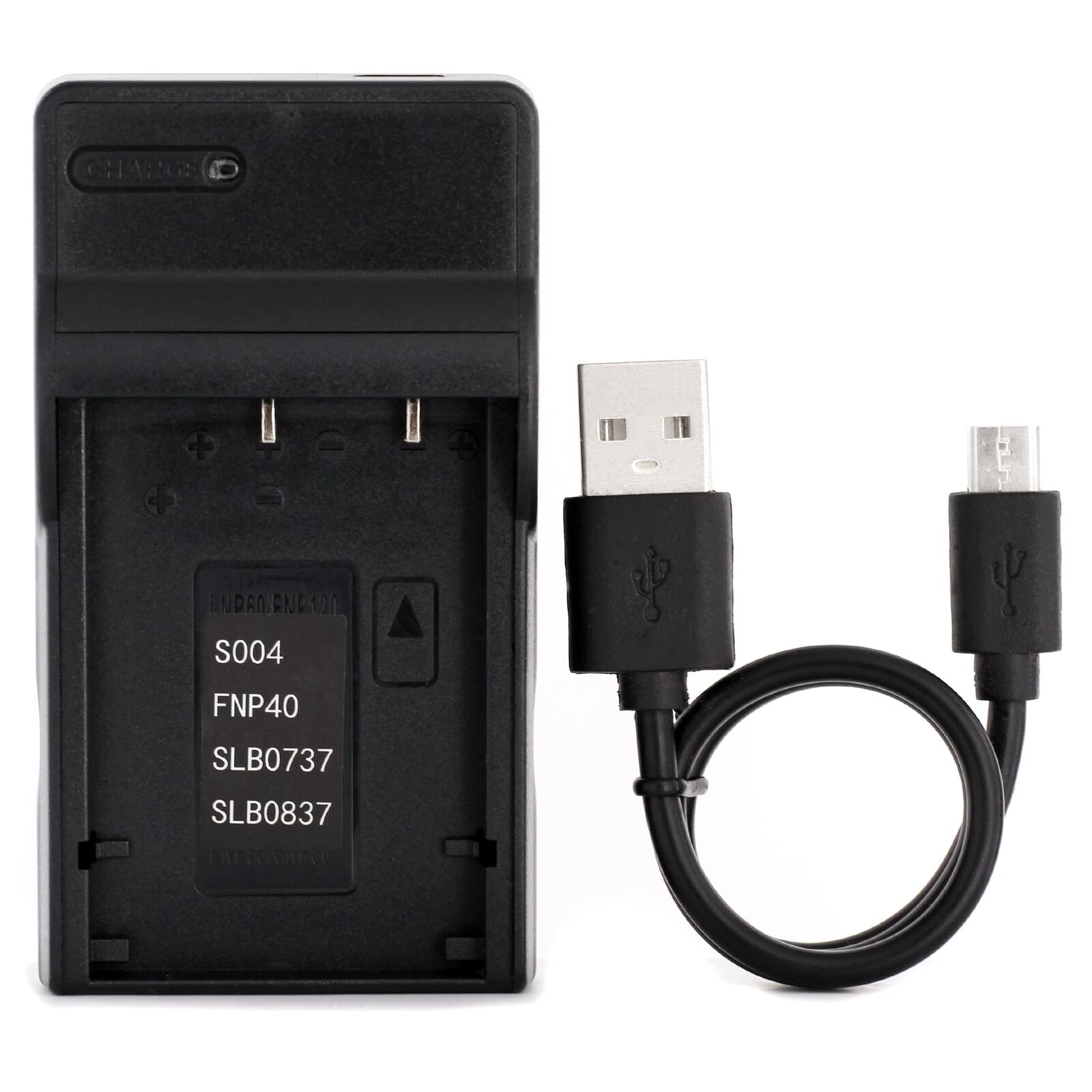D-LI8 USB Caricatore per Pentax Optio A10 Optio A20 Optio A30 Optio S4i Optio...