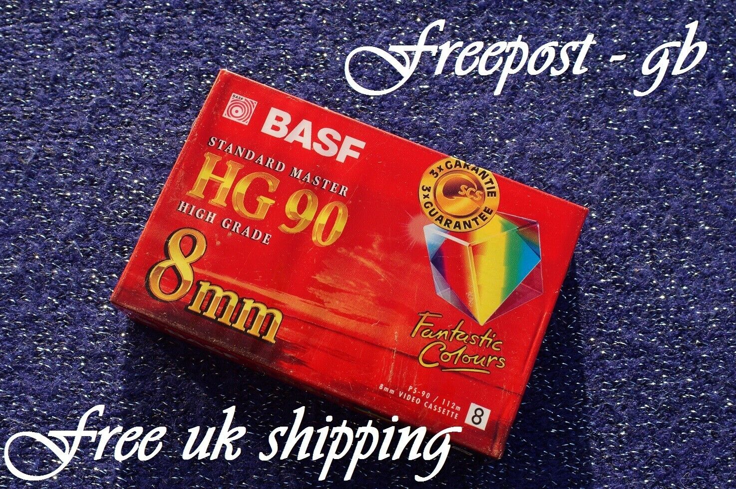 BASF / Emtec P5-90 Video 8mm/Hi8 Telecamera Nastro/Cassette - Nuovo E Sigillato