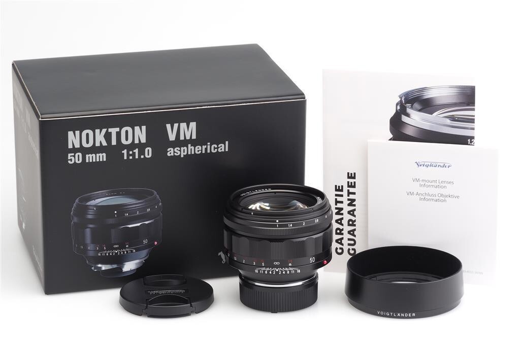 Voigtländer Nokton 1/50Mm VM Nero Asph. Per Leitz Leica M