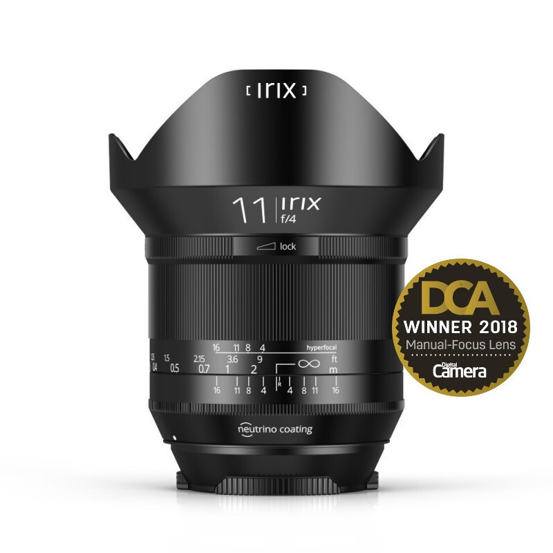 Obiettivo Irix 11mm f/4 Blackstone per Pentax