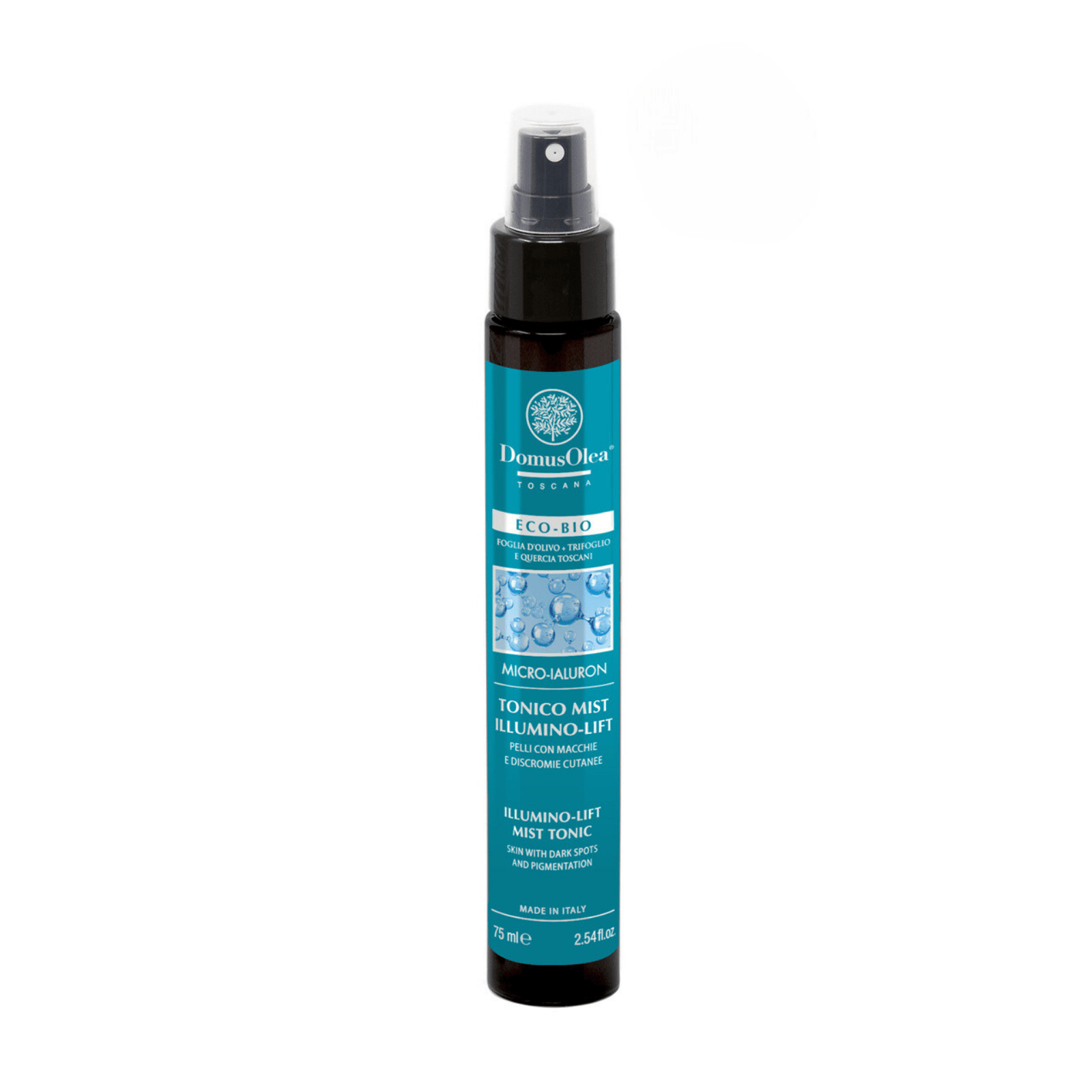 Domus Olea Toscana tonico mist illumino-lift – microialuron 75 ML
