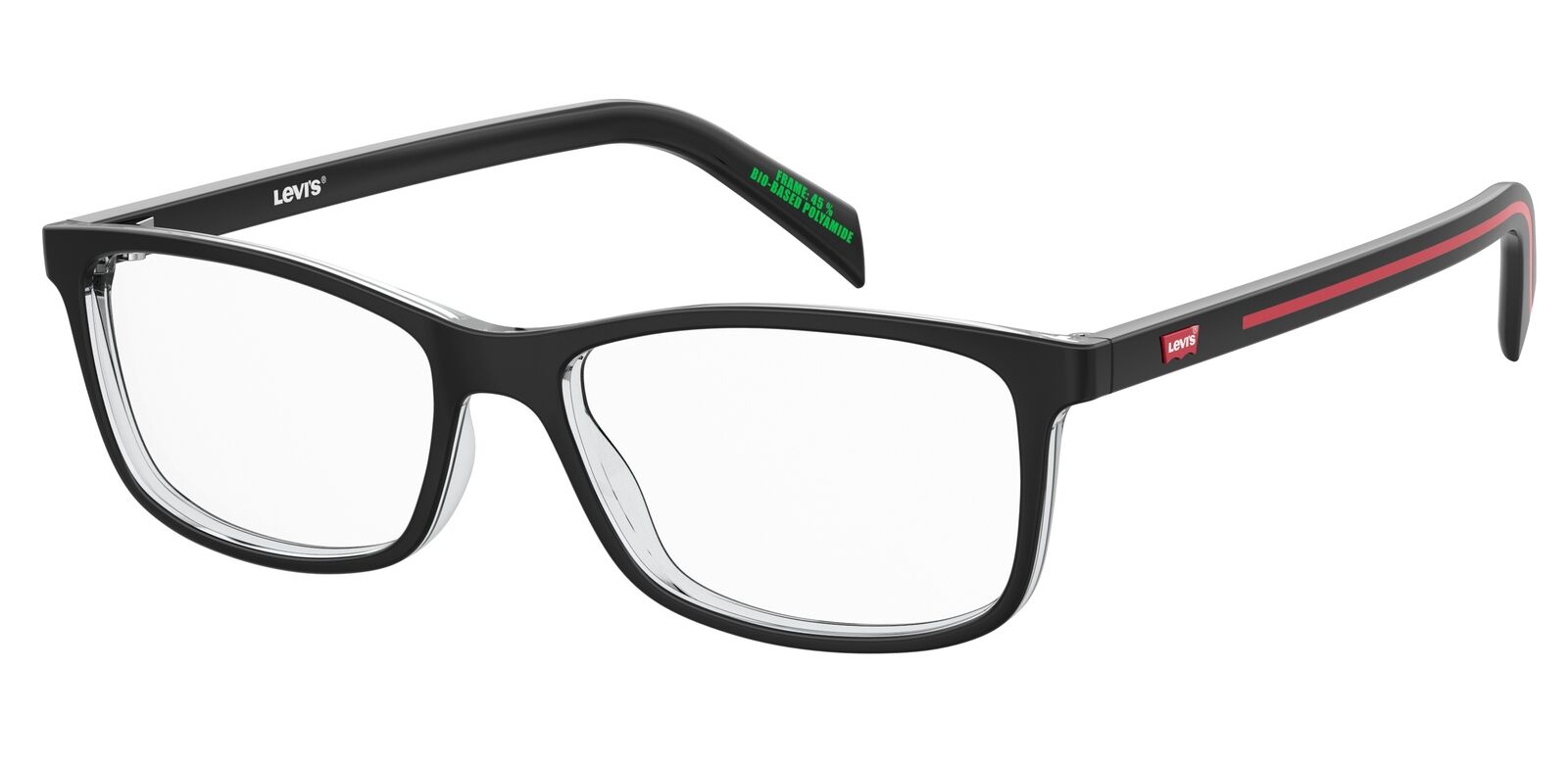 Occhiali da Vista LEVIS LV 5070 7C5 BLACK CRYSTAL 51/15/145 Uomo