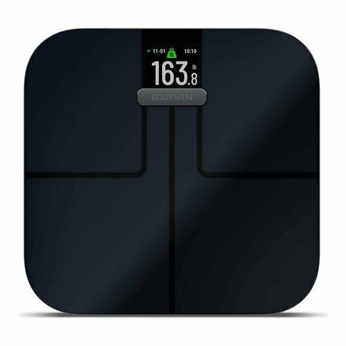 Bilancia pesapersone Garmin Index S2 BT + WiFi max 180 kg Nero