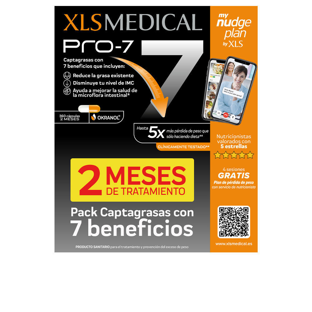 XLS MEDICAL PRO-7 FAT CAPTAGRASE PACK 360 capsule