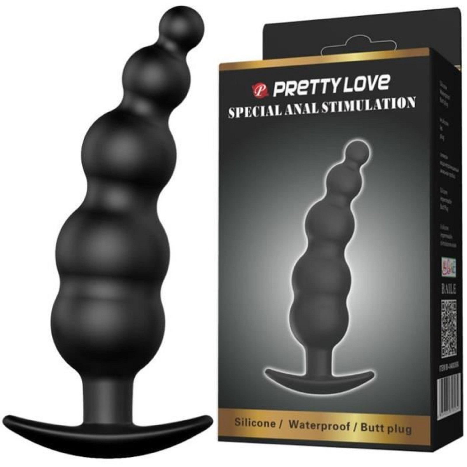 DILDO PLUG BUTT pretty love 11,8 x 3 cm anale indossabile STIMOLAZIONE sex toy