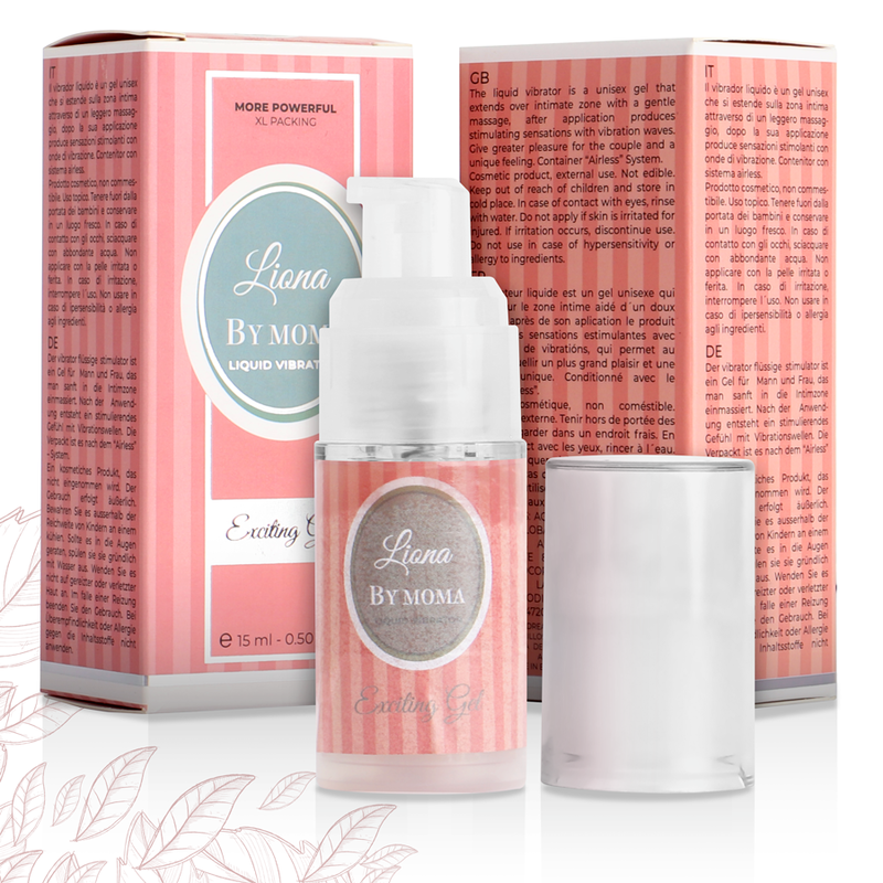 LIONA BY MOMA - VIBRATORE LIQUIDO ECCITANTE GEL15 ML gel stimolante