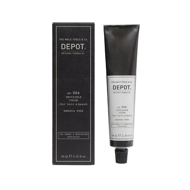DEPOT no.506 Invisible Color For Hair & Beard Ammonia Free 60ml