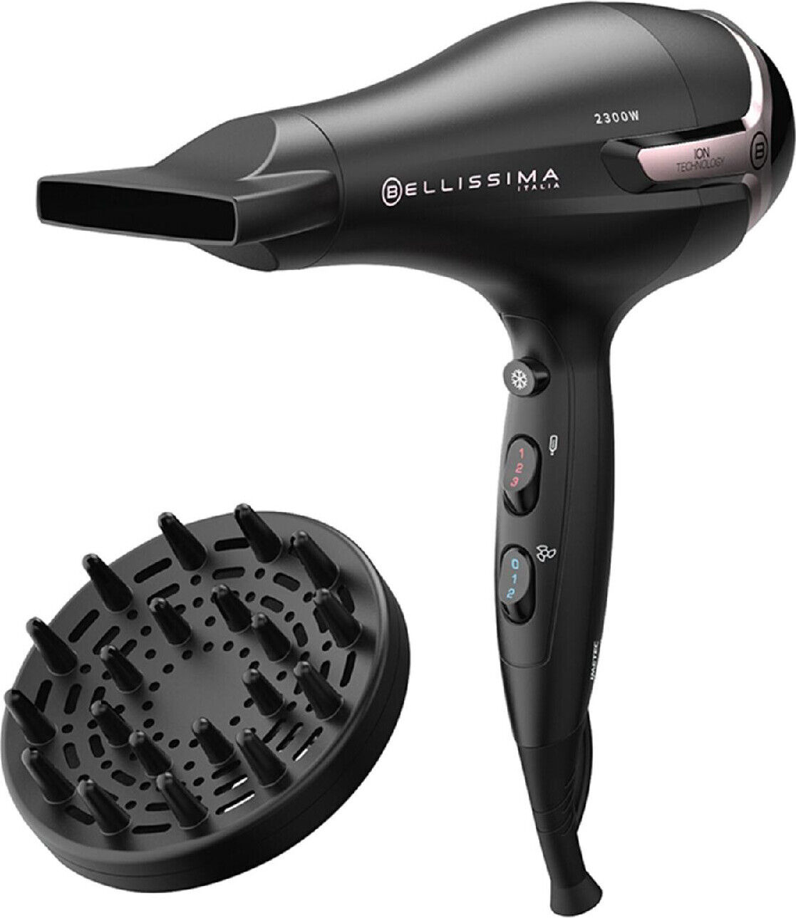Bellissima Imetec Phon Asciugacapelli Professionale 2300W ionica K9 2500