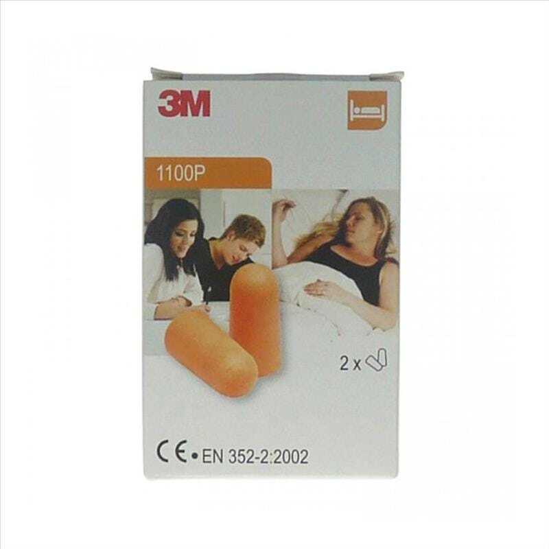 3m Italia Tappo Auricolare Barriera Rumori Monouso Arancione, 2 Paia
