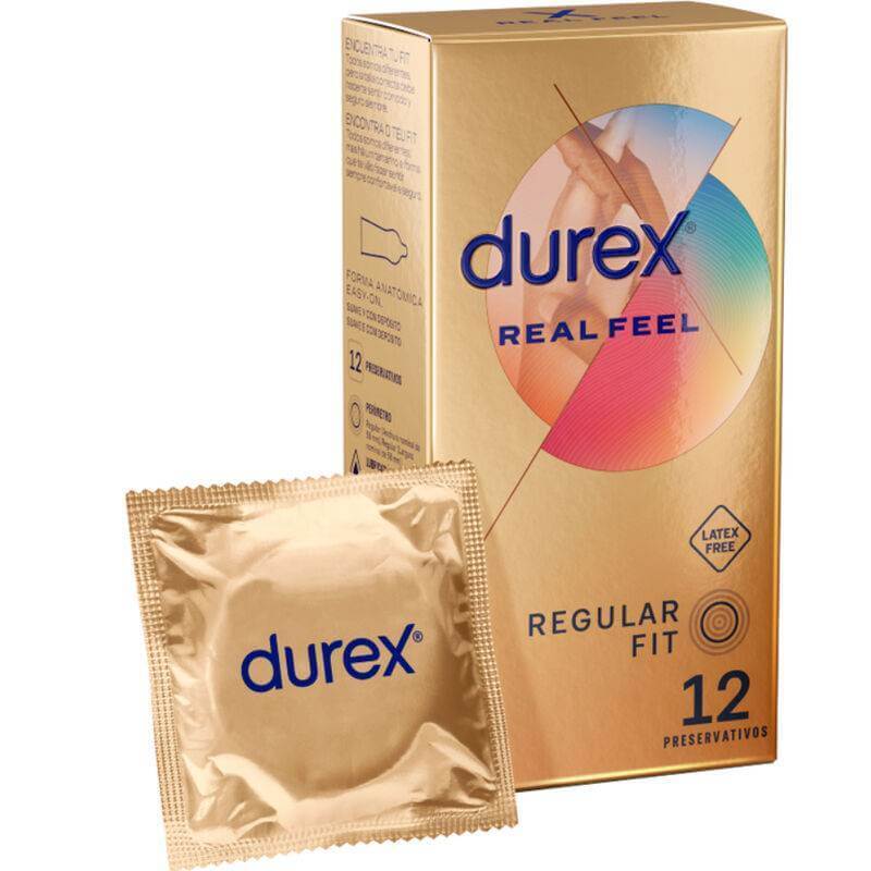 Durex - Preservativi Real Feel 12 Unità