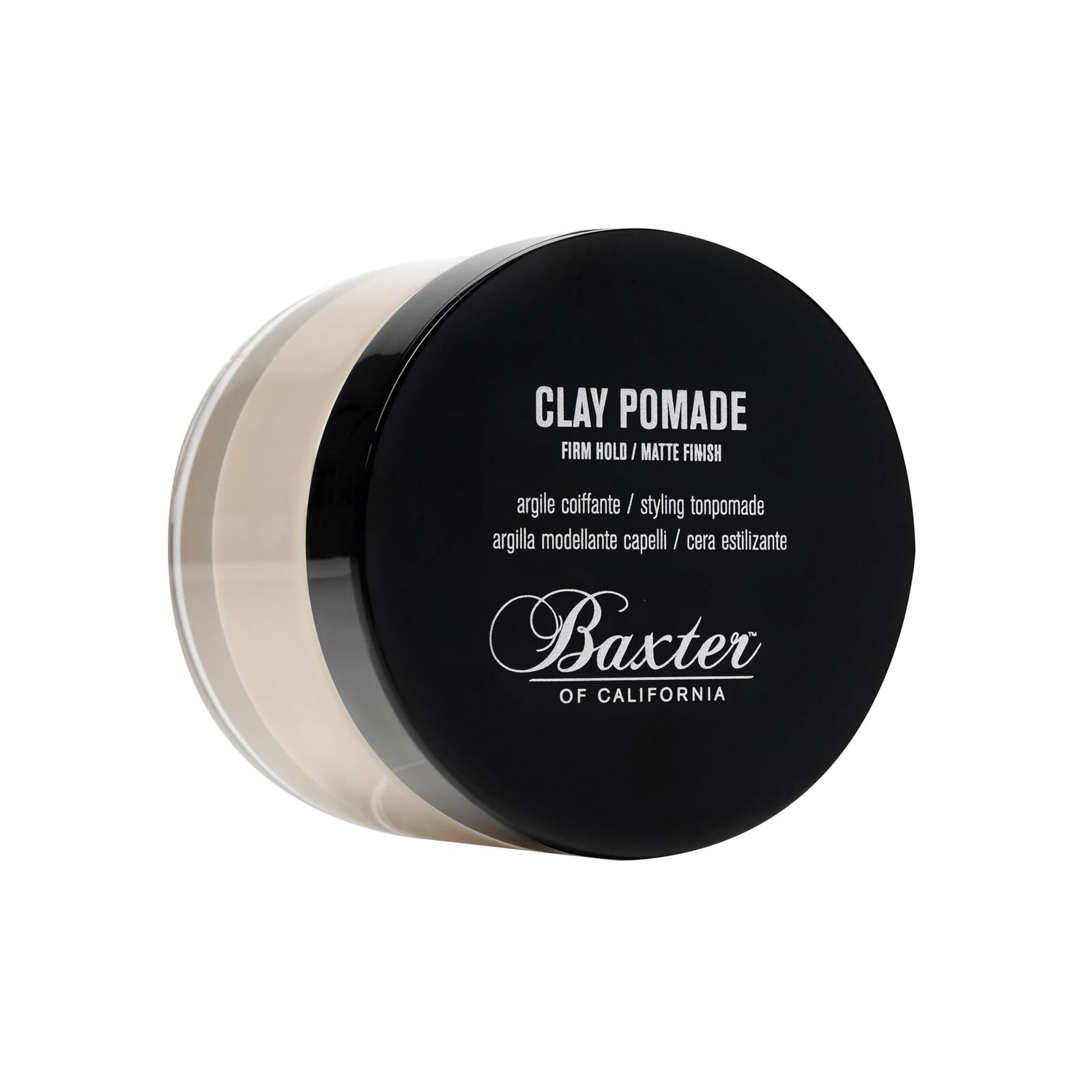 Baxter of California Clay Pomade per capelli naturali - Finitura opaca a tenu...