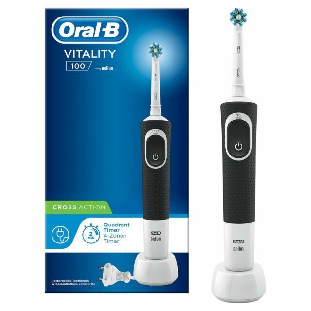 Oral-B Vitality 100 Oral-B Vitality 100 Spazzolino Elettrico Ricaricabile - Nero