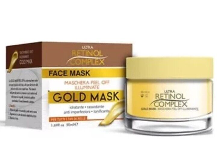 ULTRA RETINOL COMPLEX GOLD MASK MASCHERA VISO PURIFICANTE 50ML