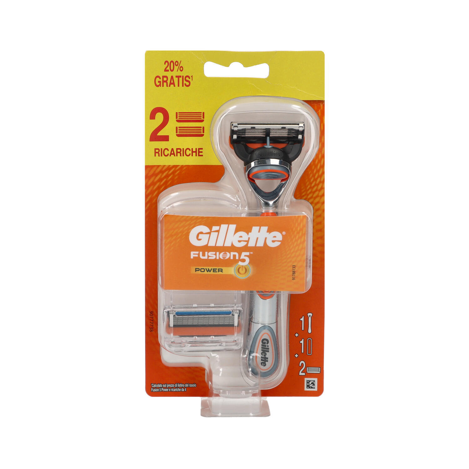 GILLETTE FUSION 5 RASOIO POWER