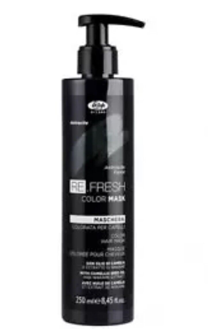 Lisap ReFresh Color Mask Antracite Colora I Capelli Pigmento Grigio Scuro Copre