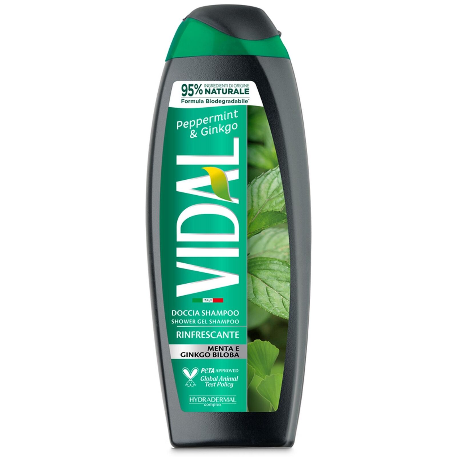 VIDAL DOCCIA SCHIUMA RINFRESCANTE MENTA E GINGKO BILBOA 250ML