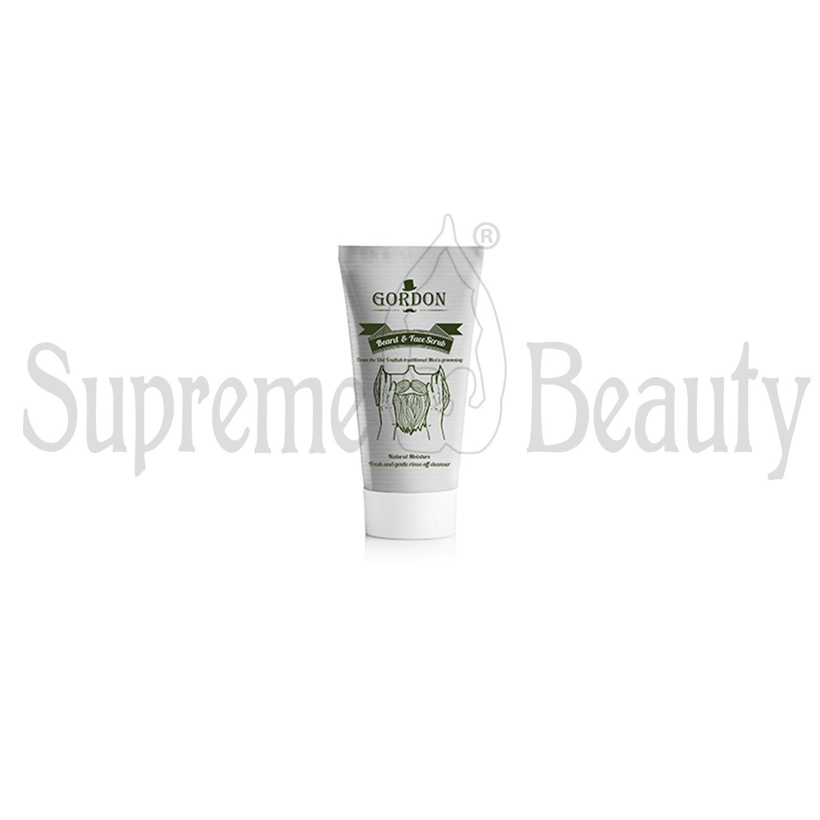 GORDON FACE AND BEARD SCRUB VISO E BARBA ESFOLIANTE PROFESSIONALE BARBIERE