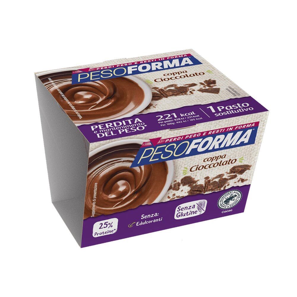 Pesoforma Coppa al Cioccolato 1 Pasto Sostitutivo 210 g