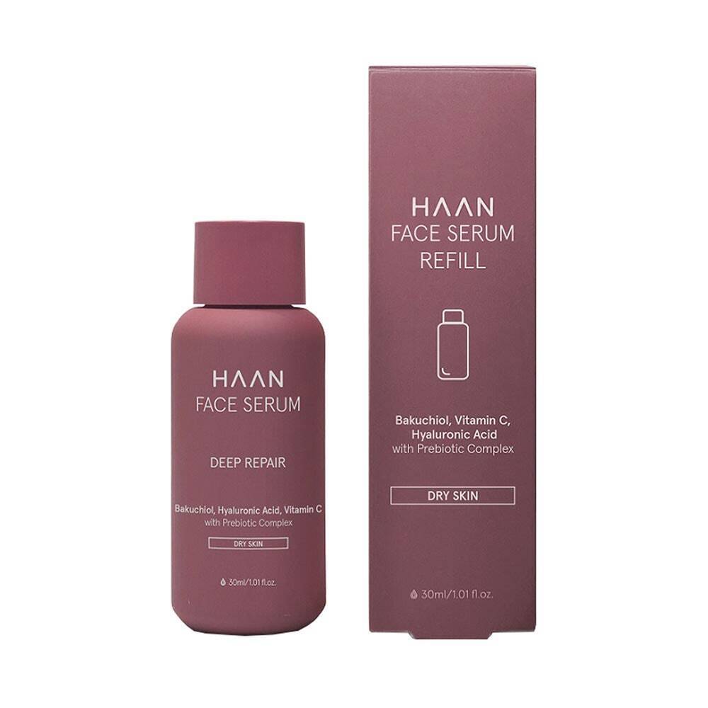 Haan Face Serum Deep Repair Siero Viso al Bakuchiol Pelli Secche Refill, 30ml