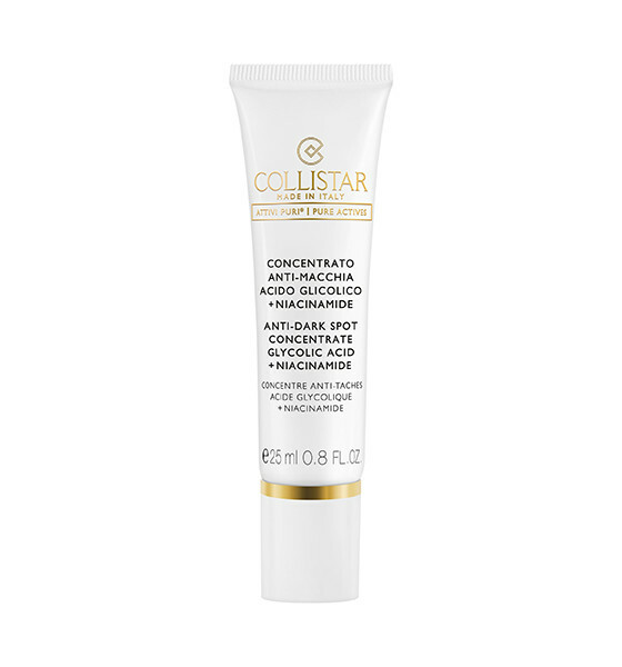 NEW COLLISTAR ATTIVI PURI CONCENTRATO ANTI-MACCHIA ACIDO GLICOLICO+NIACINAMIDE