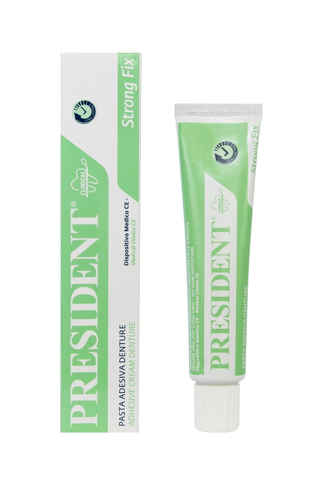 President PASTA ADESIVA DENTURE. Fissaggio Forte della dentiera, Presa (B2Q)