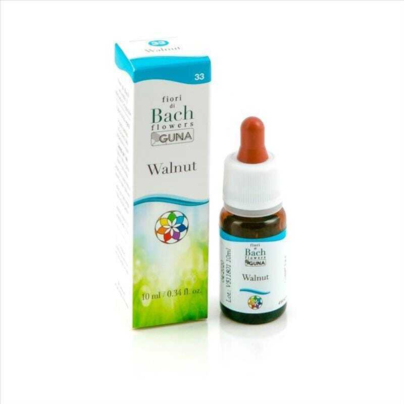 Guna Fiori Di Bach - Walnut 33 Sensibilità E Libertà Gocce, 10ml