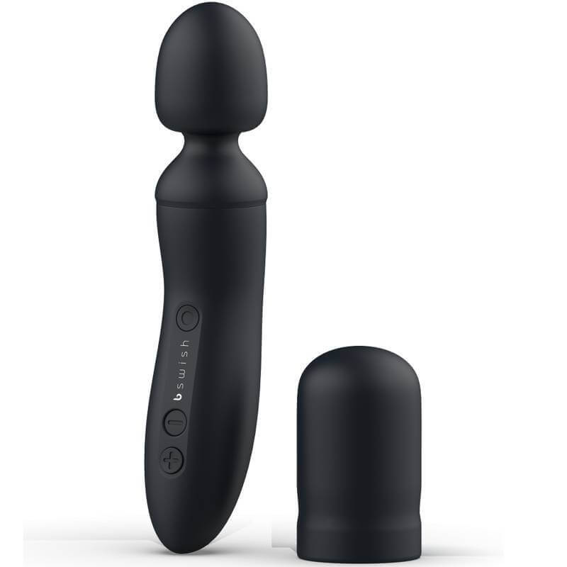 B Swish Bthrilled Premium - Vibratore Massaggiatore Wand Nero